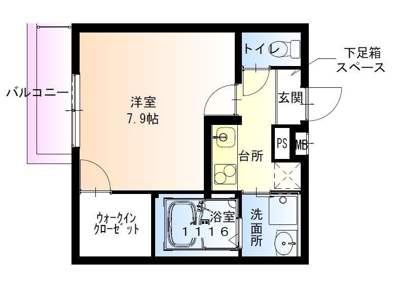 フジパレス堺諏訪森ノース の間取り