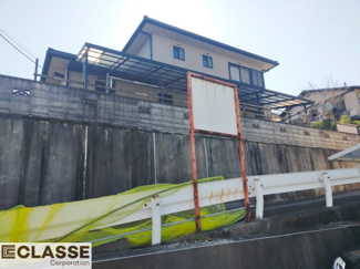 【前面道路含む現地写真】 | 宇治市宇治米阪　売土地　建築条件無し