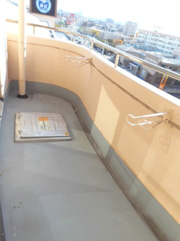 セオコート明石IIのバルコニー