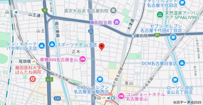 【地図】 | ブランシエスタ金山北