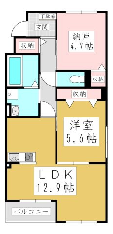 【間取り】 | ベル　フェリシア