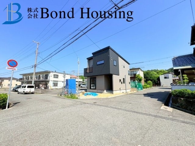 長期優良住宅　池上4丁目　新築戸建の前面道路含む現地写真