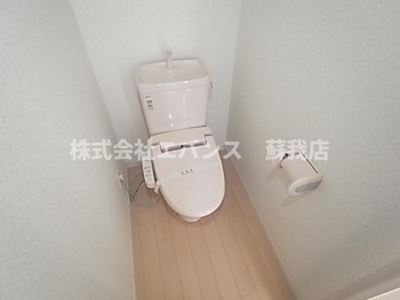 【トイレ】 | 栗林第7ビル | 清潔感のあるトイレです