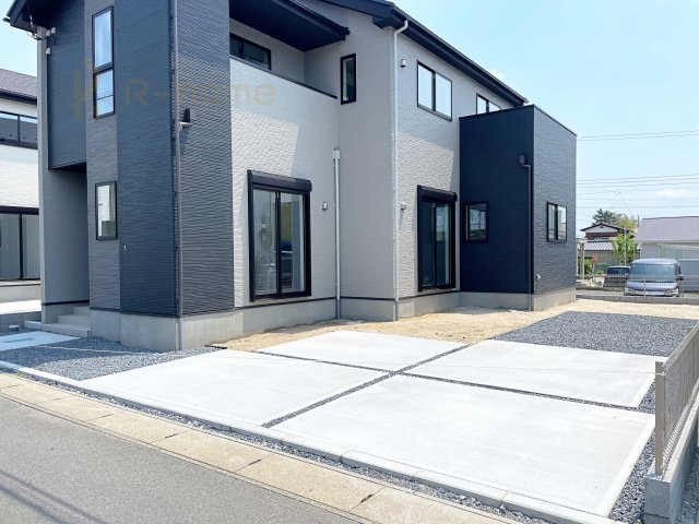 水戸市姫子5期　新築戸建て　2号棟の駐車場|カースペースは2台お停めいただけます♪