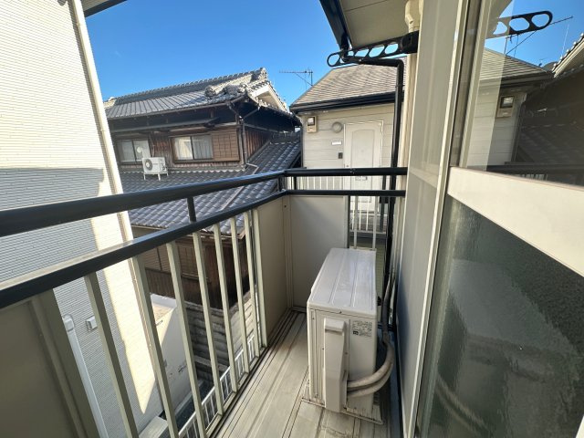 パセオ姫路　A棟のバルコニー
