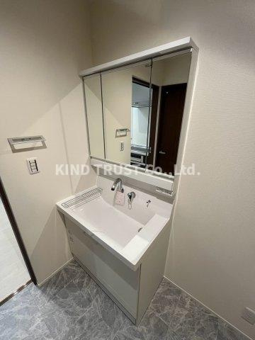 シルフィードうめきたの洗面所|広い洗面スペース