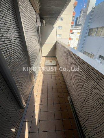 シルフィードうめきたのバルコニー|お洗濯にも便利なバルコニー付き