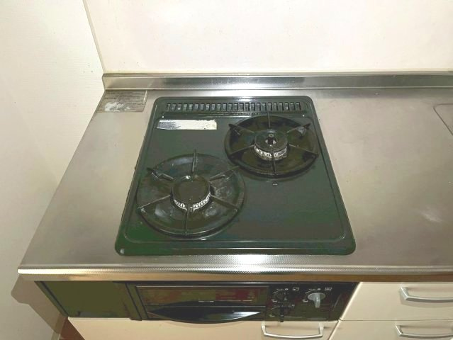 エスポワール御影のキッチン|2口コンロです
