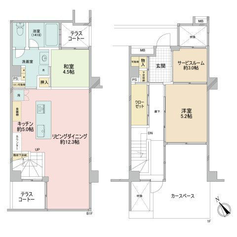 ローブの間取り