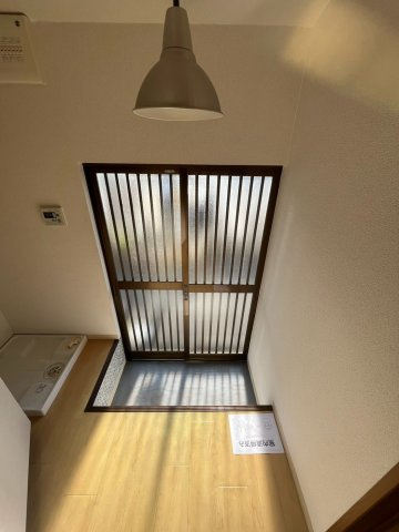 中津3-7-38貸家C号の玄関