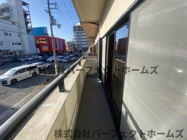 東田宮1丁目戸建のバルコニー|陽当たり良好なバルコニーです