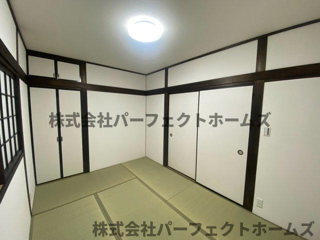 東田宮1丁目戸建の和室|和室があれば客間としても活用できます