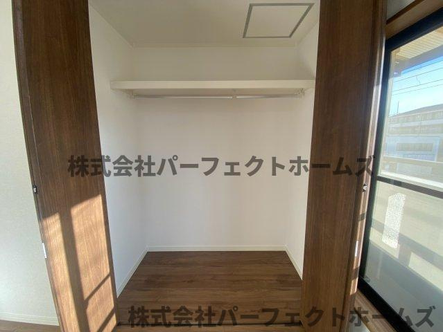 東田宮1丁目戸建の収納|収納のためのスペースです