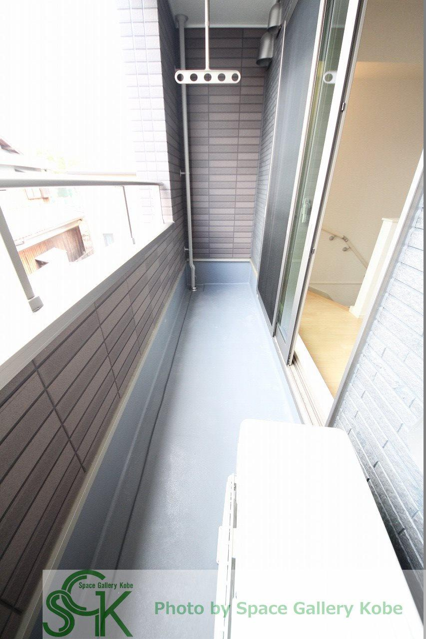 サンヒルズ・ラフォーレⅠのバルコニー|※お部屋により仕様が異なる場合があります。