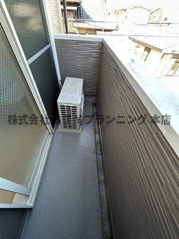 仲介手数料０円！Graditoのバルコニー