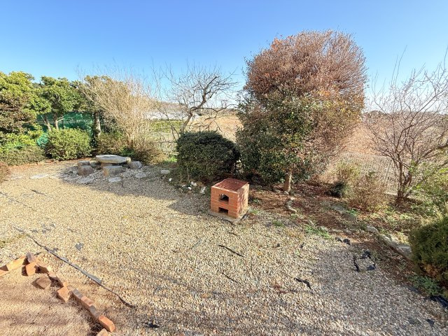 鉾田市飯島中古住宅の庭