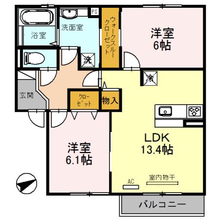 ＣＡＳＡＮＯＶＡの間取り