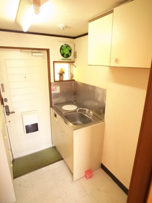 【キッチン】 | 第一コマツコーポ | ＩＨタイプのミニキッチン☆