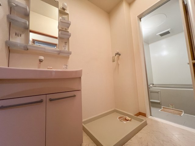 ラ･クレール薊野の洗面所