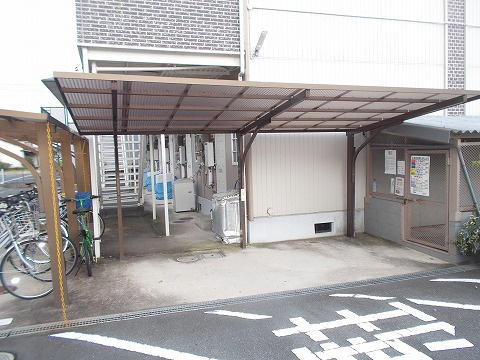 アメニティハイツ Ⅱの外観|駐輪場