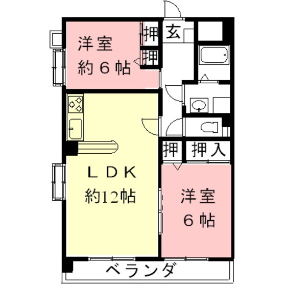 ルミナス島の間取り