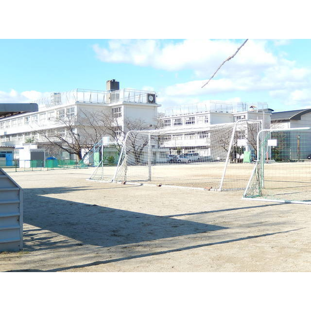 羽島市福寿町平方４丁目の事務所の周辺|竹鼻中学校