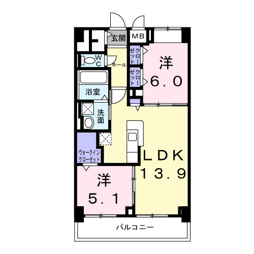 ＫＵＮＩＯの間取り