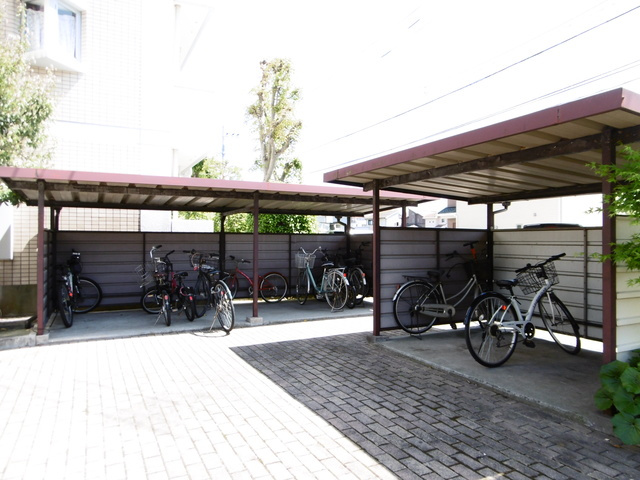 高松ビル【10,000円キャッシュバック対象物件】のその他共用部分|駐輪場です