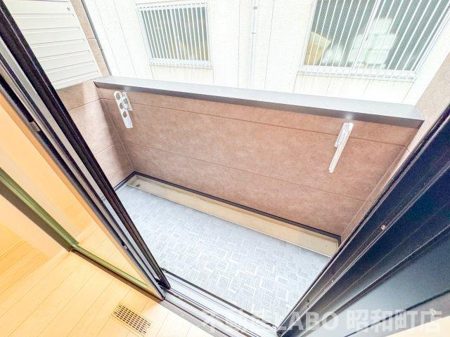 APTEXのバルコニー