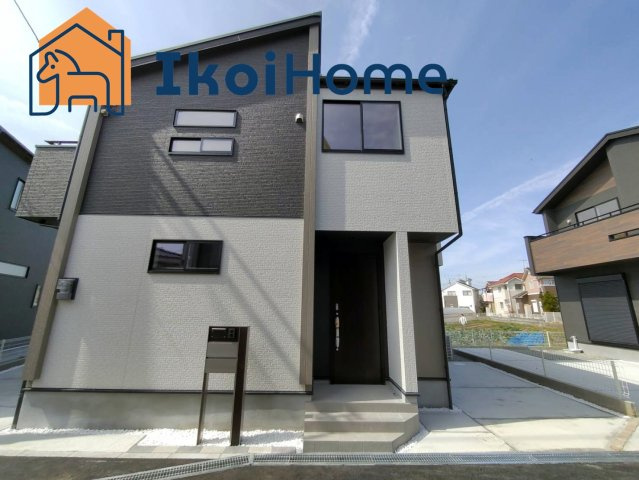 明石市大久保町松蔭　全6棟3号棟　新築の外観|人気の大久保エリア！オール電化！設備充実！収納豊富！駐車3台可！コンビニ近く！大久保駅バス10分！