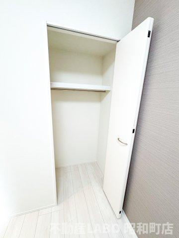 ミュゲット東部市場前の収納