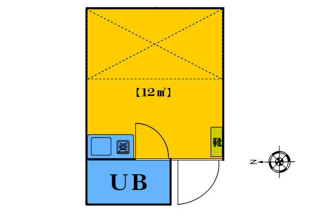 コンパクトなロフト付アパート！