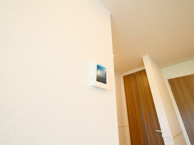 カルム敷島のセキュリティ|モニター付きインターホンです