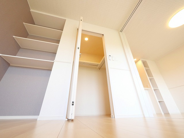 カルム敷島の収納|収納スペース豊富です