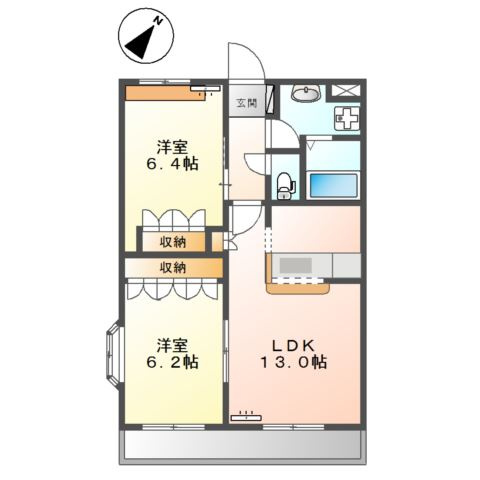 イル・プティットの間取り