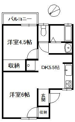 アーベインの間取り