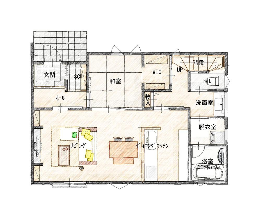 小山市城北6丁目　新築戸建7号棟