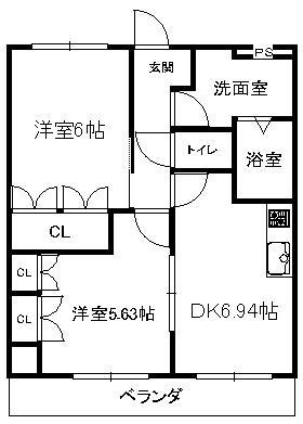 ひのき坂ヒルズの間取り