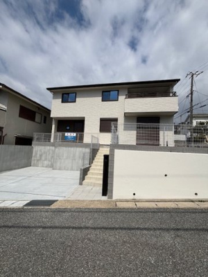 【外観】 | 神戸市垂水区朝谷町　新築戸建　仲介手数料無料！ | おしゃれな外観です