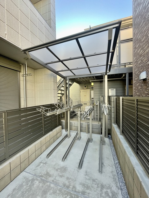 グランハウゼ長崎のその他共用部分|屋根付き駐輪場