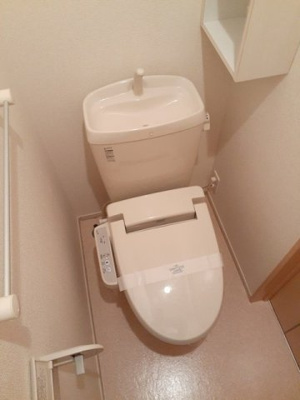 【トイレ】 | オーシャン　グレイスＮ | コンパクトで使いやすいトイレです