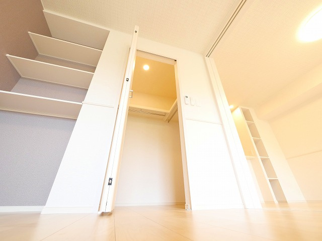 カルム敷島の収納|専用の収納スペースです