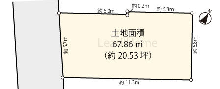 【土地図】 | 世田谷区用賀2丁目
