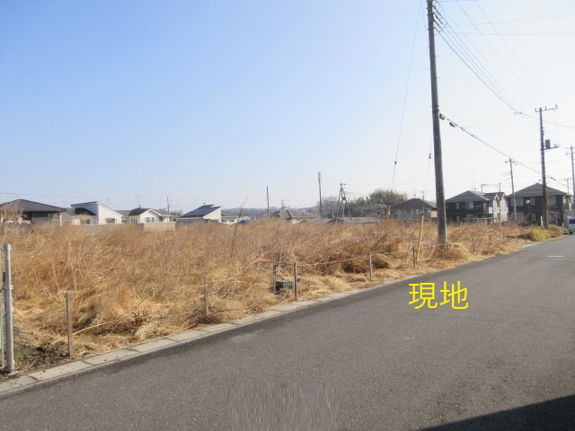 【仲介手数料無料】売地　東松山市美原町1-11-1の前面道路含む現地写真