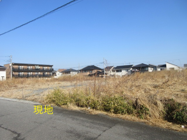 【仲介手数料無料】売地　東松山市美原町1-11-1の前面道路含む現地写真