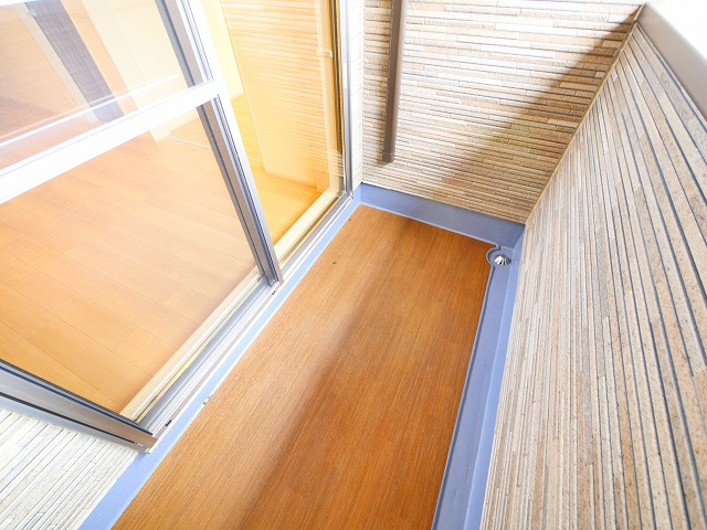 カルム敷島のバルコニー|陽当たり良好なバルコニーです