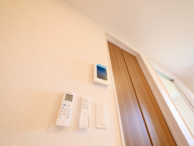 カルム敷島のセキュリティ|モニター付きインターホンです