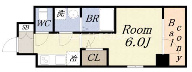 【間取り】 | エスリード弁天町桜通レジデンス