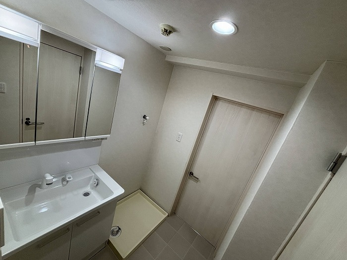 オークリッチ松原の洗面所|洗面、ランドリースペースです■■■日住サービス京都五条店　冨岡勇人■■■