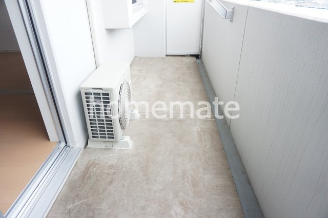 熊本市西区二本木２丁目の賃貸マンションのバルコニー